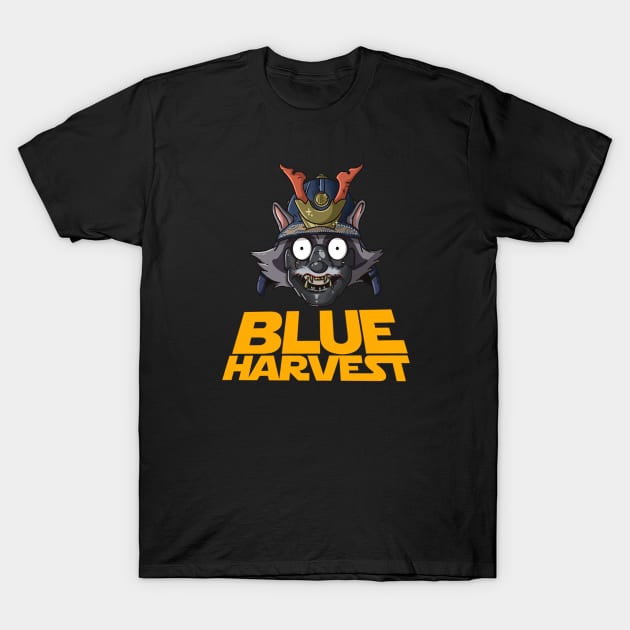 Ghost of Blueshima T-Shirt by Blueharvestpodcast